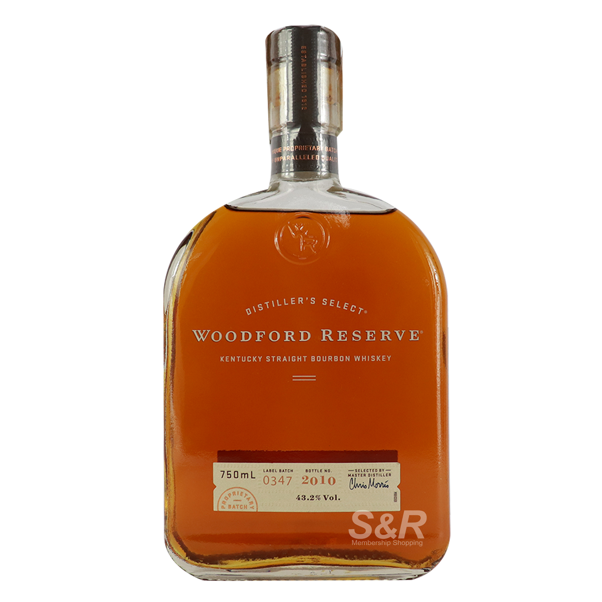 Woodford Reserve Kentucky Straight Bourbon Whiskey 750mL